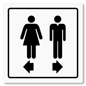 WC rozdělovník, 100x100mm, bílá, Arizona